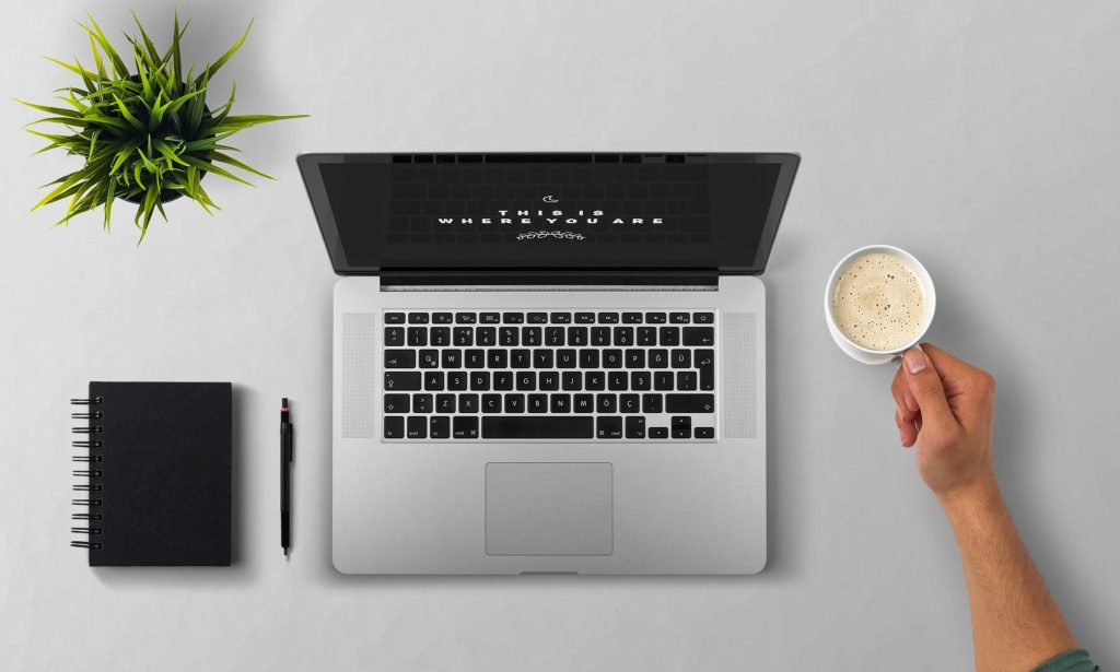 Illustration of a laptop displaying a beautifully designed website for SMEs. Explore the power of professional website design services for small and medium-sized enterprises.